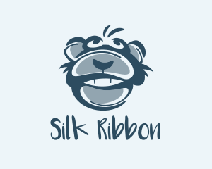 Monkey Chimp Face  logo design