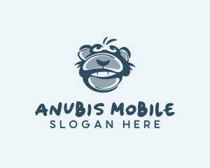 Monkey Chimp Face  logo design