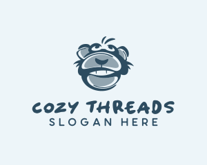 Monkey Chimp Face  logo design