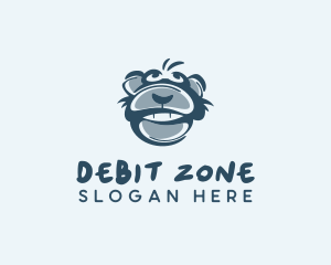 Monkey Chimp Face  logo design