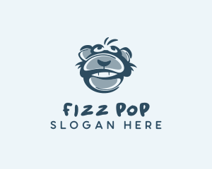 Monkey Chimp Face  logo design