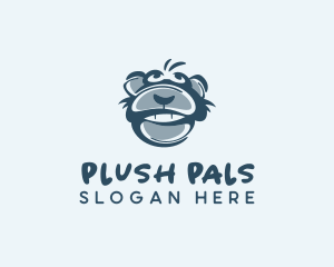 Monkey Chimp Face  logo design