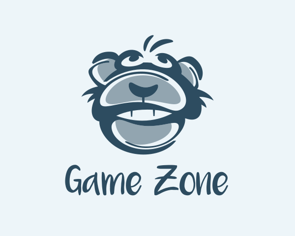 Chimp logo example 2