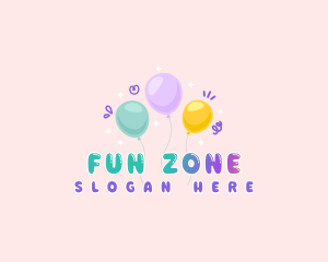 Fun Party Balloons logo design