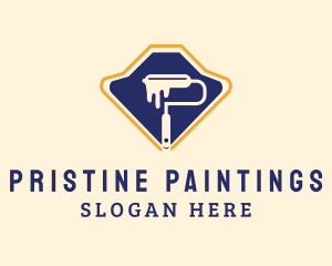 Maintenance Painting Paint  logo design