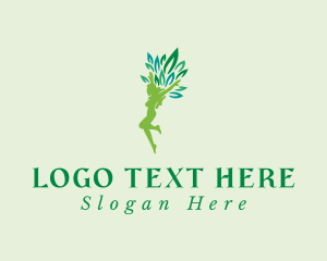 Green Woman Tree logo