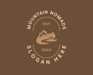 Generic Mountain Travel logo design