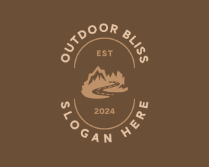 Generic Mountain Travel logo design