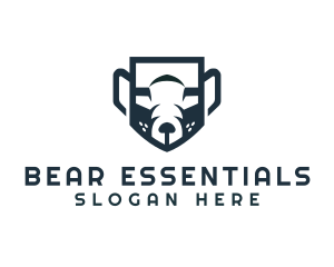 Wildlife Bear Zoo logo design