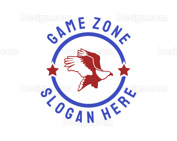 Patriot Hawk Eagle Logo