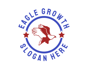 Patriot Hawk Eagle logo design