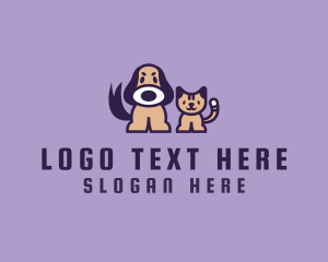 Dog Cat Pet logo