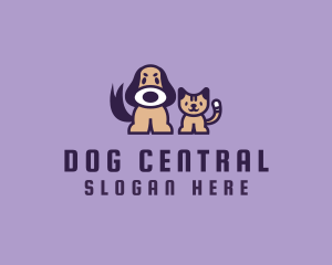 Dog Cat Pet logo design