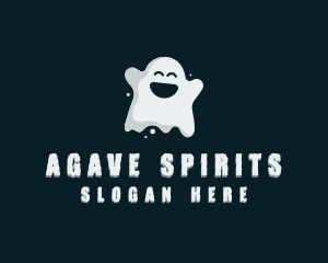 Spooky Ghost Costume logo design