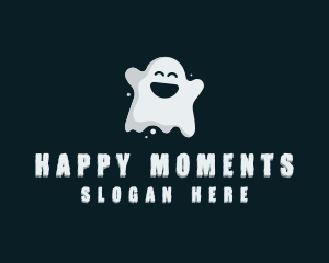 Spooky Ghost Costume logo design