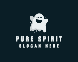 Spooky Ghost Costume logo design