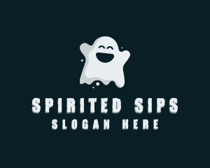 Spooky Ghost Costume logo design