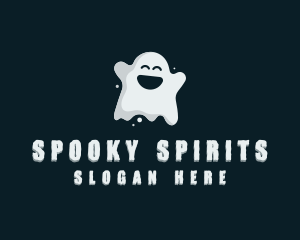 Spooky Ghost Costume logo design