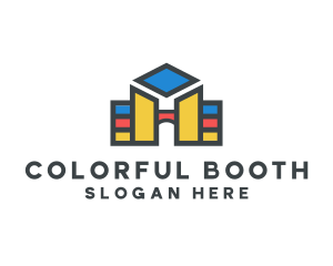 Colorful Toy Blocks  logo design