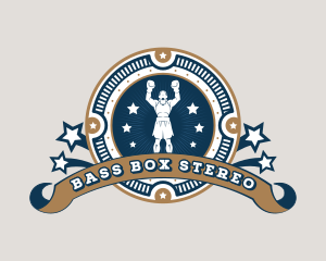 Sports Boxing Champion logo design