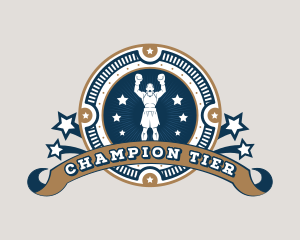 Sports Boxing Champion logo design