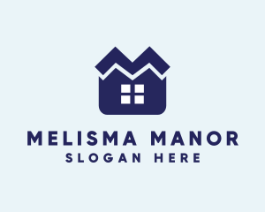 Housing Letter M logo design