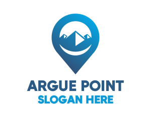 Blue Mountain Point logo design