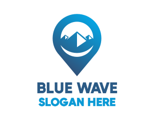 Blue Mountain Point logo design