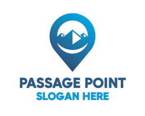 Blue Mountain Point logo design