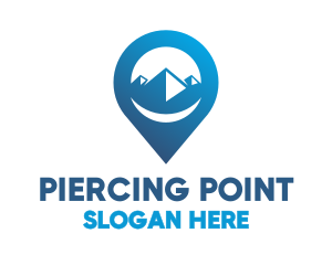 Blue Mountain Point logo design