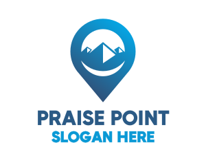 Blue Mountain Point logo design