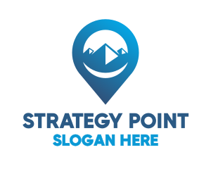 Blue Mountain Point logo design