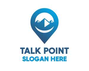 Blue Mountain Point logo design