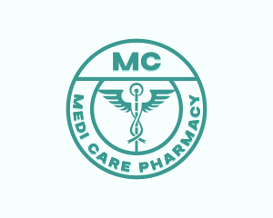 Medical Wellness Pharmacy logo design