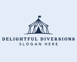 Entertainment Circus Booth logo design