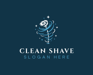 Tornado Mop Cleaning logo design