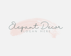 Generic Feminine Signature logo design