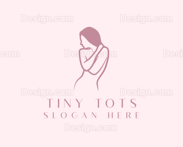 Pink Female Model Logo