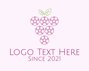 Outline Grape Fruit  logo