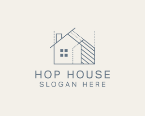 House Building Architect logo design