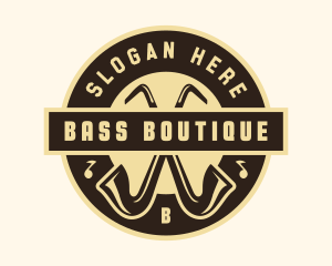 Saxophone Music Instrument logo