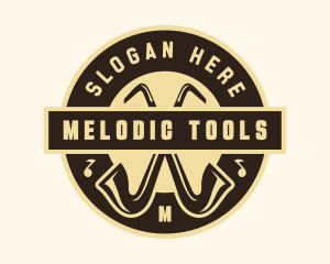 Saxophone Music Instrument logo