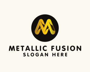 Luxury Metal Jewelry logo design