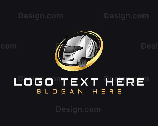 Delivery Truck Automotive Logo