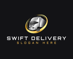 Delivery Truck Automotive logo design