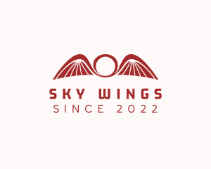 Aviation Jet Pilot Wing logo design