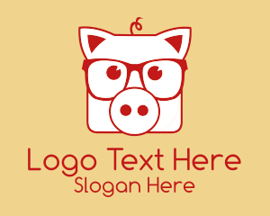 Hipster Pig Steakhouse Logo