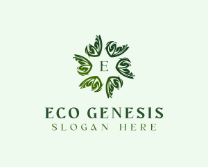 Botanical Eco Garden logo design