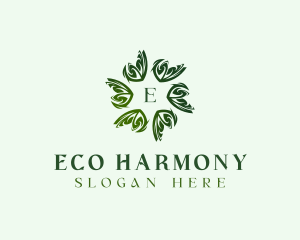 Botanical Eco Garden logo design