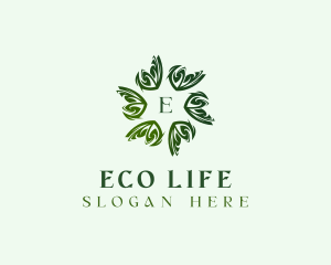 Botanical Eco Garden logo design